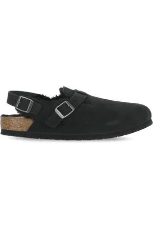 Birkenstock Buty, Kobieta, Czarny, 41 EU, Skóra, Buty Tokio Shearling Suede Leather-Shearling