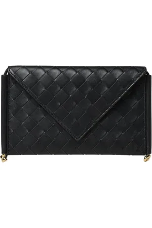 Bottega Veneta Torebki, Kobieta, Czarny, ONE SIZE, Czarna Koperta Clutch