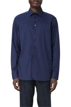Etro Koszule, Mężczyzna, Niebieski, 5XL, Elegancka Koszula z Długim Rękawem