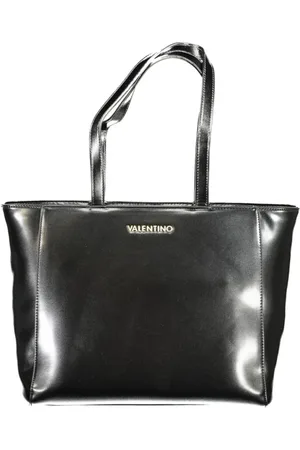 Valentino by Mario Valentino Torebki, Kobieta, Czarny, ONE SIZE, Len, Czarna torba polietylenowa