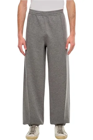 Givenchy Spodnie, Mężczyzna, Szary, S, Spodnie dresowe z szeroką nogawką