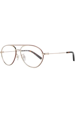 Bally Akcesoria, unisex, Różowy, ONE SIZE, Okulary Optyczne Aviator w Kolorze Różowego Złota