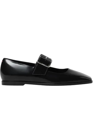 Aeyde Buty, Kobieta, Czarny, 38 EU, Czarne Mary Jane Buty Plaskie