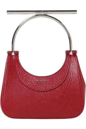 Alexander McQueen Torebki, Kobieta, Czerwony, ONE SIZE, Czerwona Mini Torba z Uchwytem