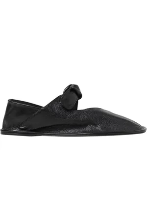 Hereu Buty, Kobieta, Czarny, 36 EU, Czarne Skórzane Baletki