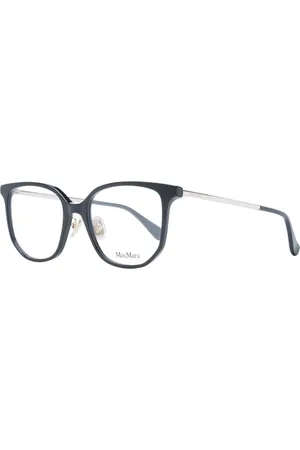 Max Mara Akcesoria, Kobieta, Czarny, ONE SIZE, Czarne Okulary Optyczne Damskie Styl Motyla