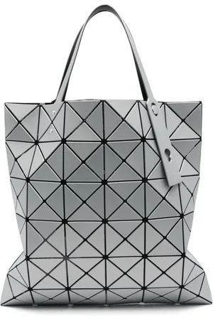 Issey Miyake Torebki, Kobieta, Szary, ONE SIZE, Szara Torba na Ramię z Wewnętrzną Kieszenią