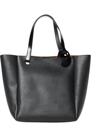 J.W.Anderson Torebki, Kobieta, Czarny, ONE SIZE, Zamsz, Czarna Torba Skórzana