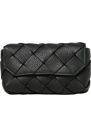 Bottega Veneta Torebki, Mężczyzna, Zielony, ONE SIZE, Zielona Intrecciato Łańcuchowa Torba na Ramię