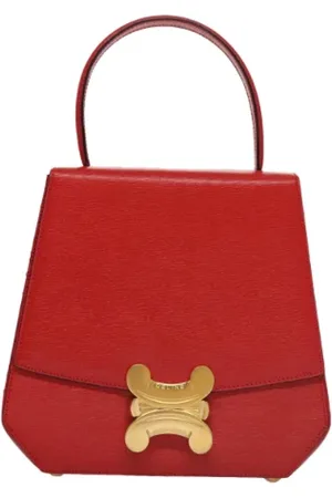 Céline Pre-owned, Kobieta, Czerwony, ONE SIZE, Skóra, Pre-owned Skórzane torebki