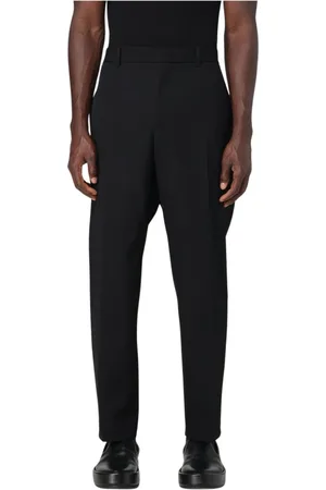 Jil Sander Spodnie, Mężczyzna, Czarny, M, Czarne Stylowe Regular Fit Spodnie
