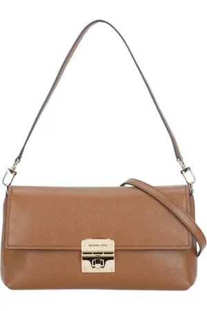 Michael Kors Torebki, Kobieta, brązowy, ONE SIZE, Elegancka Flap Crossbody Torba