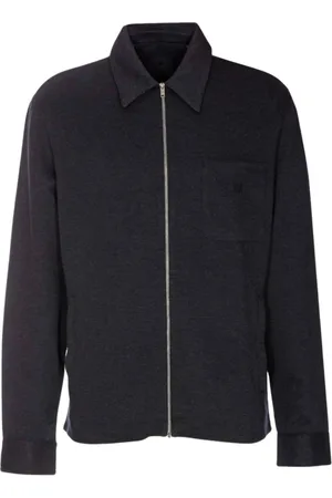 Givenchy Kurtki, Mężczyzna, Szary, M, Szara Kurtka Zip Up