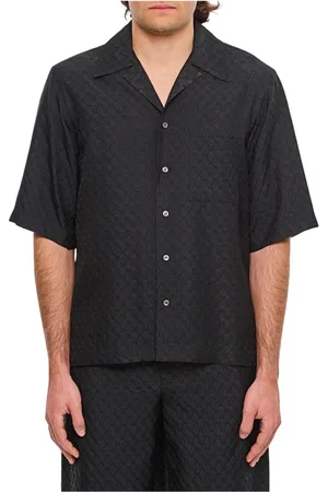 Alexander McQueen Koszule, Mężczyzna, Czarny, XS, Koszulka z nadrukiem czaszki
