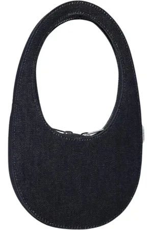 COPERNI Torebki, Kobieta, Niebieski, ONE SIZE, Niebieska Torba na Ramię z Dżinsu
