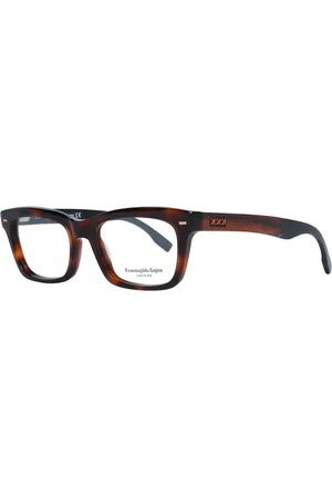 Ermenegildo Zegna Akcesoria, Mężczyzna, brązowy, ONE SIZE, Oprawki optyczne