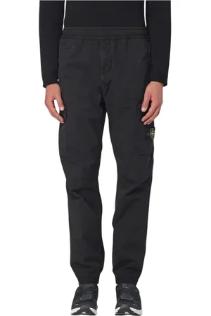Stone Island Spodnie, Mężczyzna, Czarny, W29, Uniwersalne Spodnie Cargo
