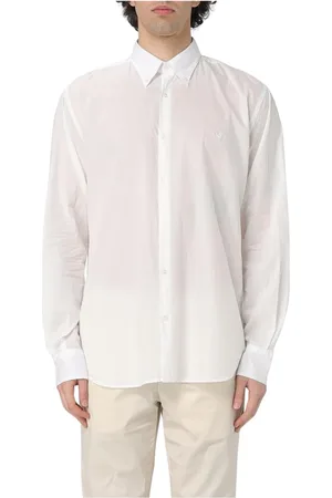 BROOKSFIELD Koszule, Mężczyzna, Biały, 2XL, Klasyczna Bawełniana Koszula dla Mężczyzn