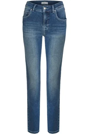 Angels Jeansy, Kobieta, Niebieski, M L30, Denim, Klasyczne Jeansyy Denim