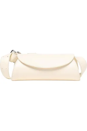 Jil Sander Torebki, Kobieta, Beżowy, ONE SIZE, Elegancka Skórzana Torba na Ramię