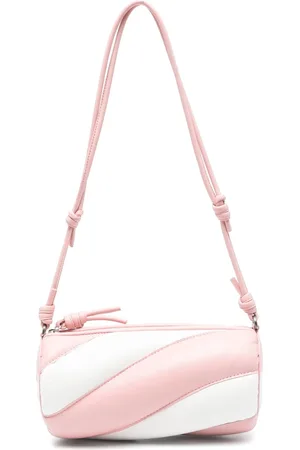 Fiorucci Torebki, Kobieta, Różowy, ONE SIZE, Różowa Torba na Ramię z Zapięciem na Zamek