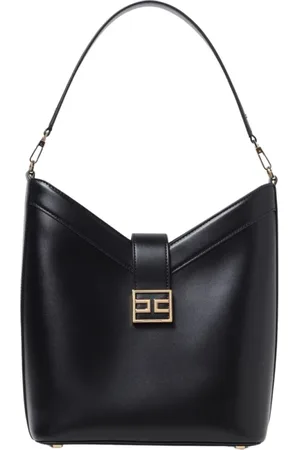 Elisabetta Franchi Torebki, Kobieta, Czarny, ONE SIZE, Czarna Torba na Ramię dla Kobiet