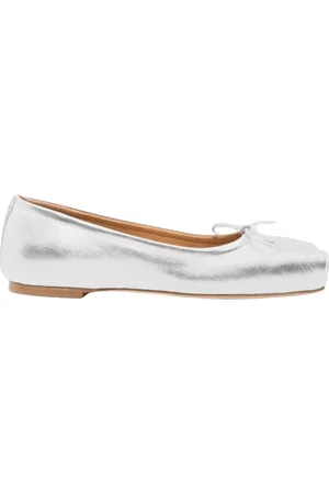 Aeyde Buty, Kobieta, Szary, 36 EU, Srebrne Baletki