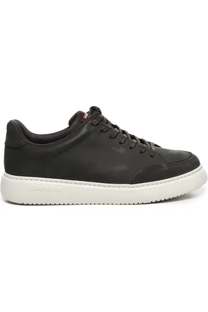 Camper Buty, Mężczyzna, Szary, 40 EU, Szare Sneakersy z Cholewką Skórzaną