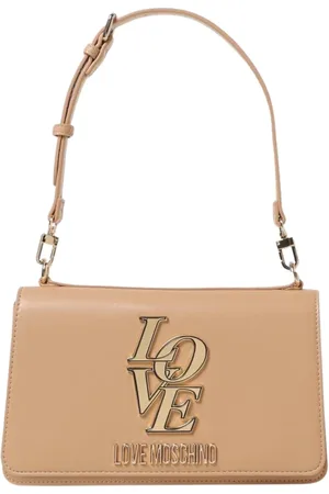 Moschino Torebki, Kobieta, Beżowy, ONE SIZE, Elegancka Torba na Ramię dla Kobiet