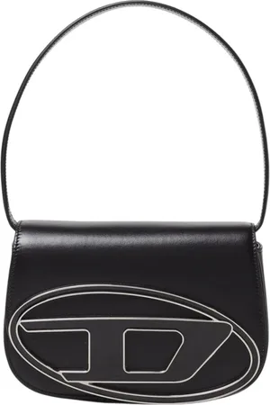 Diesel Torebki, Kobieta, Czarny, ONE SIZE, Elegancka Biała Torba na Ramię