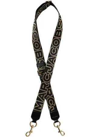 Marc Jacobs Torebki, Kobieta, Czarny, ONE SIZE, Torba na ramię z logo z dżakardu