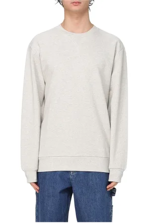 A.P.C. Bluzy, Mężczyzna, Szary, M, Szara Klasyczna Bluza Relaksujący Krój