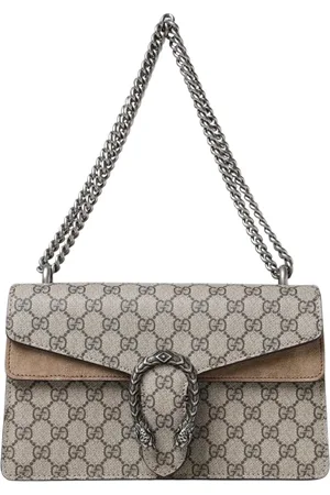Gucci Torebki, Kobieta, Beżowy, ONE SIZE, Zamsz, Beżowa Marmont Torba na Ramię z Łańcuchem