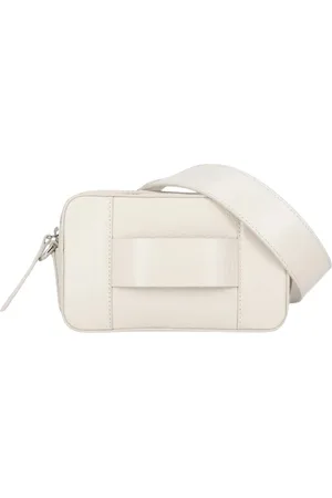 Hogan Torebki, Kobieta, Beżowy, ONE SIZE, Ivory Crossbody Torba