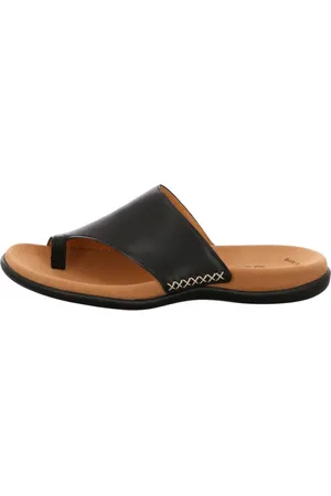 Gabor Buty, Kobieta, Czarny, 38 EU, Męskie Czarne Klapki