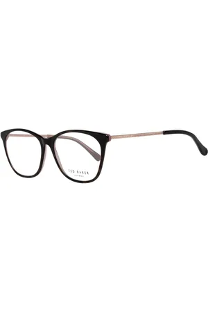 Ted Baker Akcesoria, Kobieta, Czarny, ONE SIZE, Brązowe Okulary Optyczne Damskie Pełna oprawka