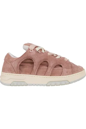 PAURA Buty, Kobieta, brązowy, 39 EU, Zamsz, Różowe & Fioletowe Sneakersy Aw 24
