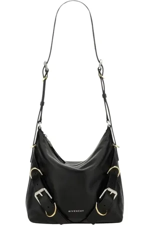 Givenchy Torebki, Kobieta, Czarny, ONE SIZE, Czarna Skórzana Torba na Ramię