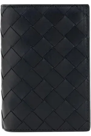 Bottega Veneta Akcesoria, Mężczyzna, Czarny, ONE SIZE, Luksusowy Portfel Bi-Fold