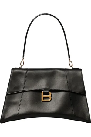 Balenciaga Torebki, Kobieta, Czarny, ONE SIZE, Len, Elegancka Torba na Ramię