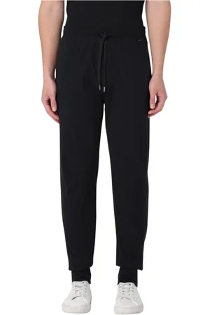 Paul Smith Spodnie, Mężczyzna, Czarny, M, Eleganckie Czarne Spodnie z Dżerseju