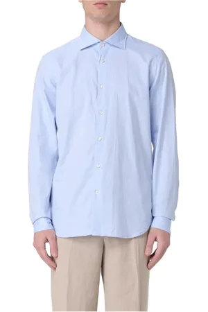 Manuel Ritz Koszule, Mężczyzna, Niebieski, 6XL, Casual Shirts