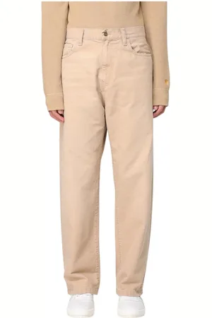 Carhartt Spodnie, Mężczyzna, brązowy, W32, Brązowe Spodnie Casual Regular Fit