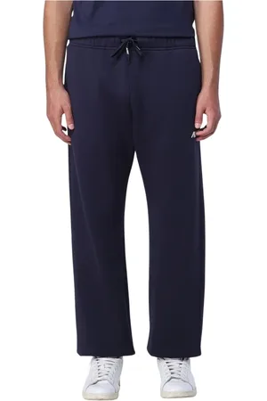 Autry Spodnie, Mężczyzna, Niebieski, S, Niebieskie Bawełniane Spodnie Jogger