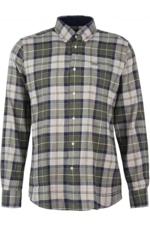 Barbour Koszule, Mężczyzna, Wielobarwność, 2XL, Koszula Męska w Kratę Fortrose