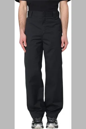 Carhartt Spodnie, Mężczyzna, Czarny, W34, Czarne spodnie robocze regular fit