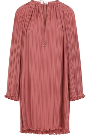 Lanvin Sukienki, Kobieta, Różowy, M, Elegancka Różowa i Fioletowa Sukienka