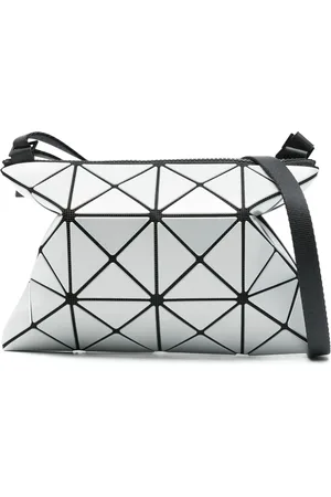 Issey Miyake Torebki, Kobieta, Szary, ONE SIZE, Geometryczna Torba na Ramię w Szarym