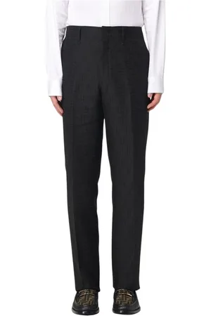 Fendi Spodnie, Mężczyzna, Czarny, M, Eleganckie czarne spodnie