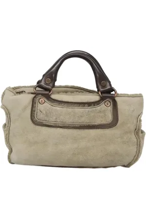 Céline Pre-owned, Kobieta, Beżowy, ONE SIZE, Skóra, Pre-owned Skórzane torebki